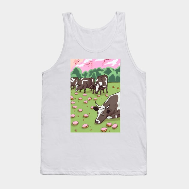 Cows! Tank Top by Bunch of stuff